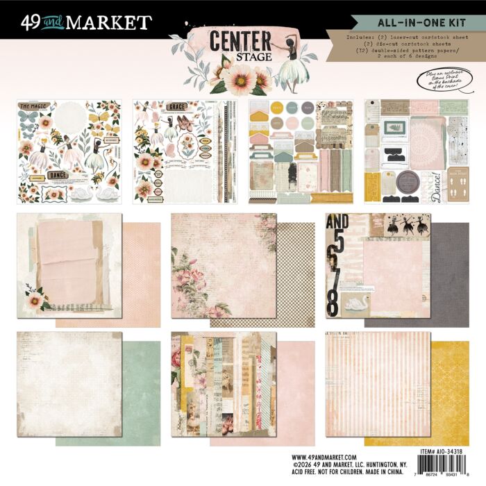 49 And Market All-In-One Kit - Center Stage by 49 and Market