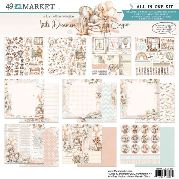 49 And Market All-In-One Kit - Little Dreamers Sugar by 49 and Market