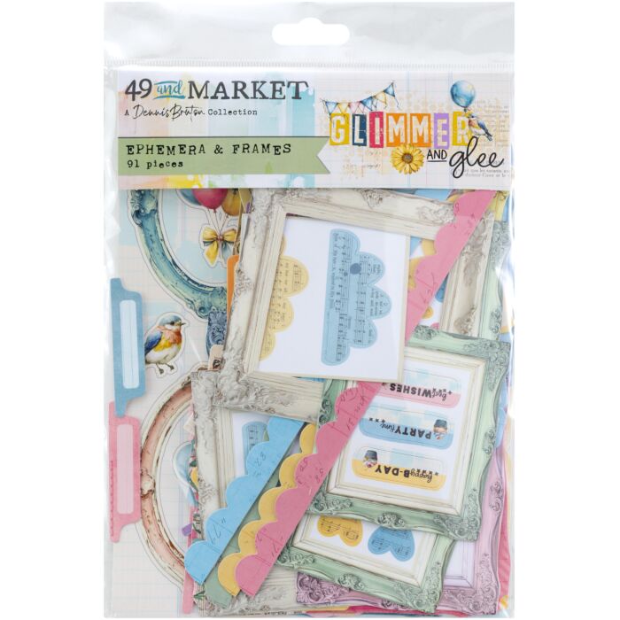 49 and Market Ephemera Set - Glimmer and Glee by 49 and Market