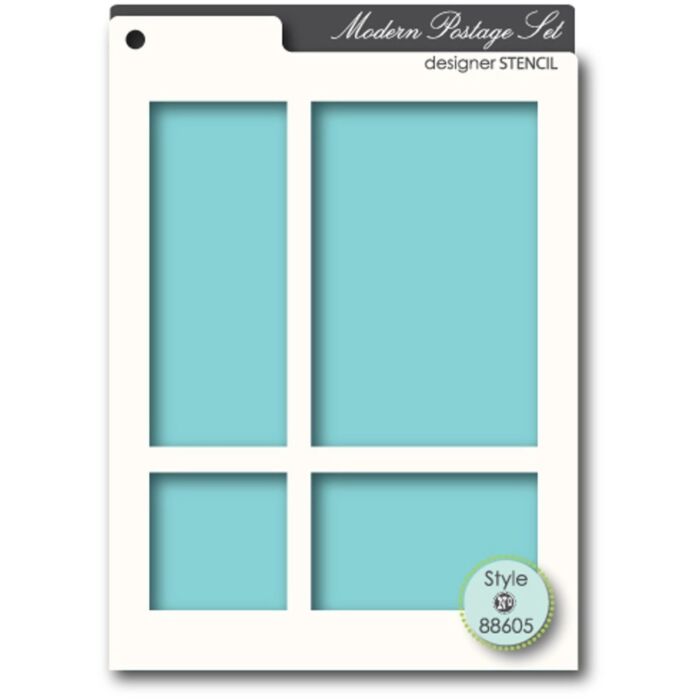 Memory Box Postage Set Stencil