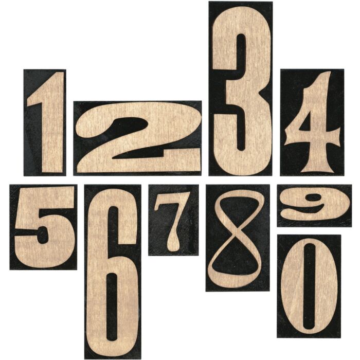 Idea-ology Number Blocks by Tim Holtz