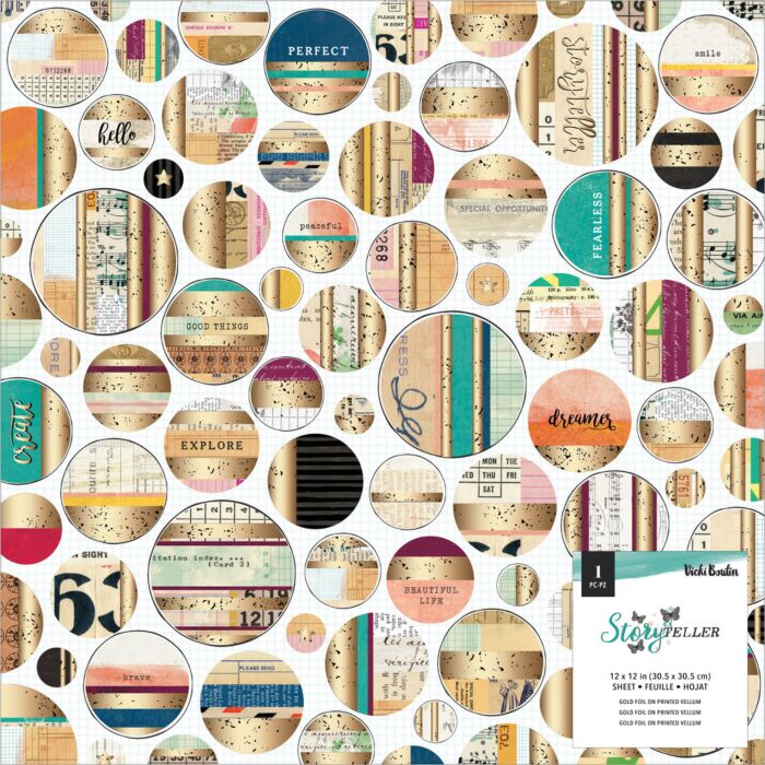 Vicki Boutin Mixed Media 12X12 Specialty Paper