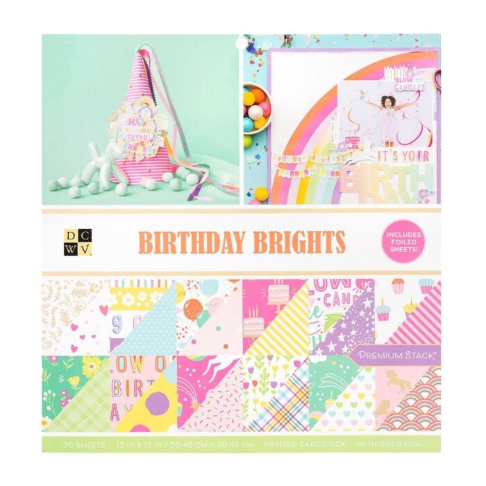 DCWV 12X12 Premium Paper Stack