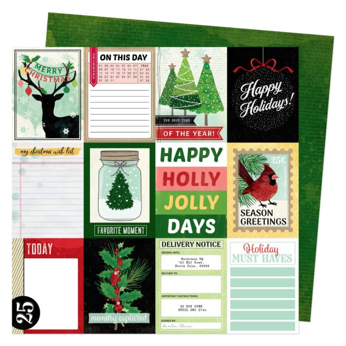 Vicki Boutin Mixed Media 12X12 Patterned Paper