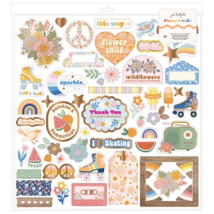American Crafts Foam Stickers
