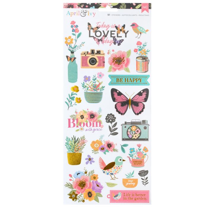 American Crafts 6X12 Sticker Sheet