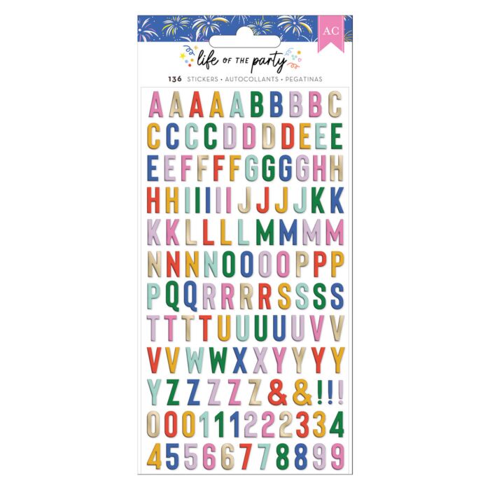 American Crafts Puffy Stickers