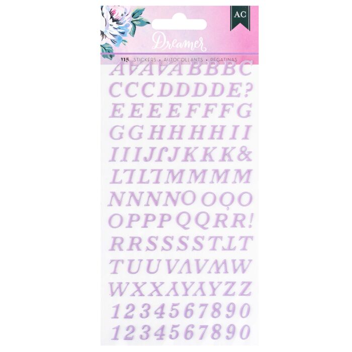 American Crafts Puffy Stickers