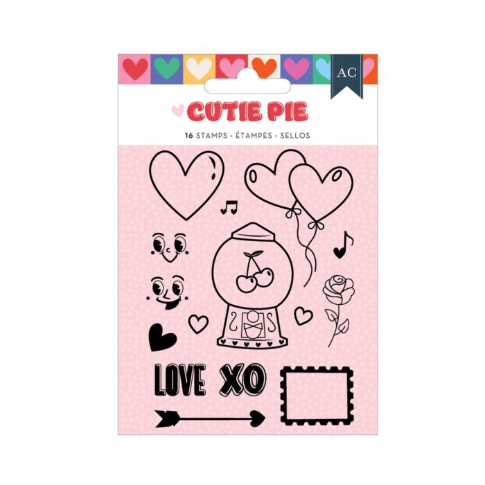 American Crafts Mini Stamp Set