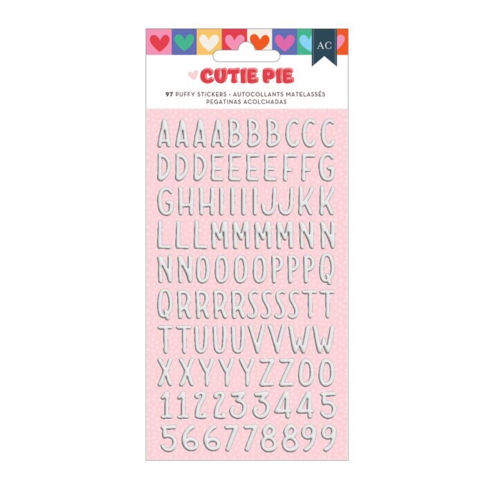 American Crafts Puffy Stickers