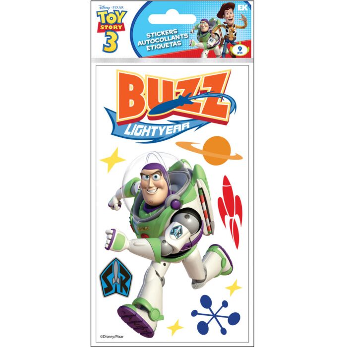 EK Success Disney Dimensional Stickers, Toy Story - Buzz Lightyear