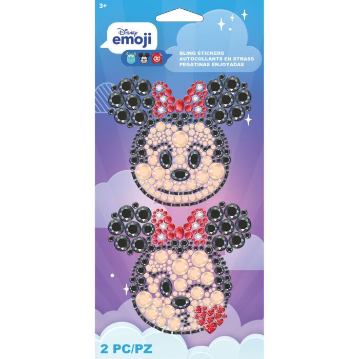 EK Success Bling Stickers, Minnie (2pc)