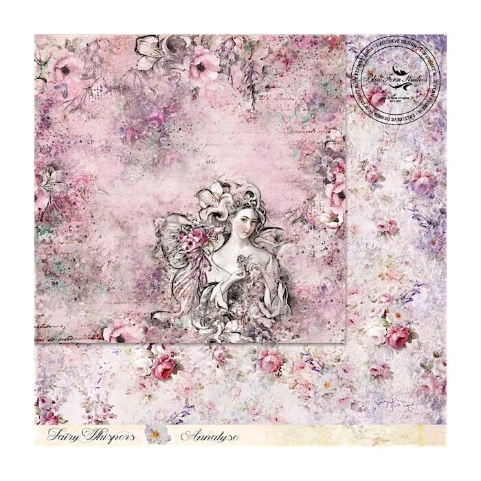 Blue Fern Studios - Fairy Whispers 12x12 Paper - Annalyse