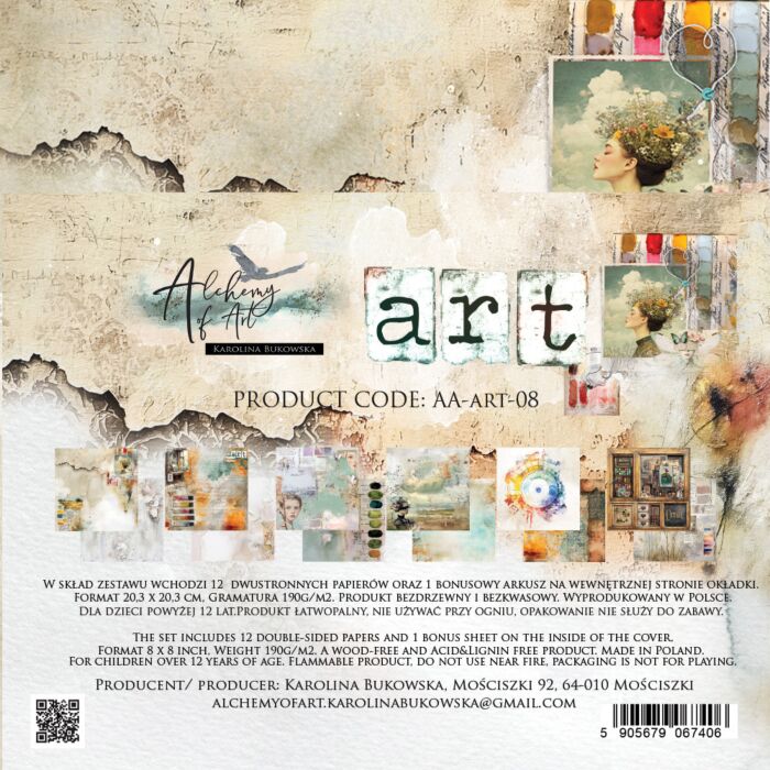 Alchemy of Art 8X8 Paper Collection