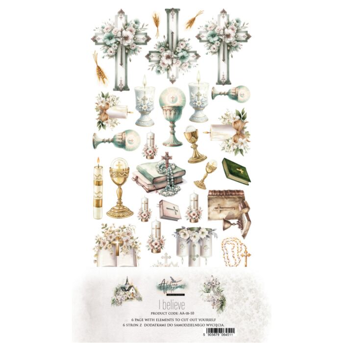 Alchemy of Art 6X12 Extras Paper Set