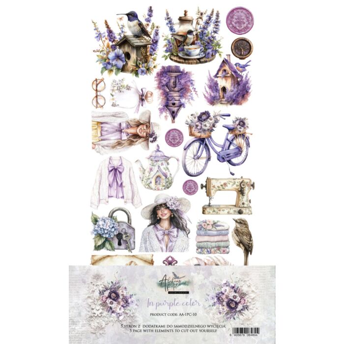 Alchemy of Art 6X12 Extras Paper Set