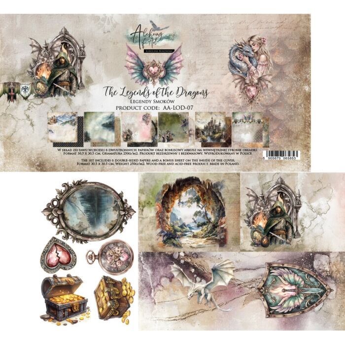 Alchemy of Art 12X12 Paper Collection