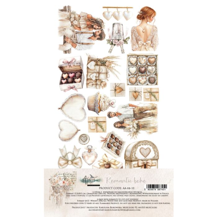 Alchemy of Art 6X12 Extras Paper Set