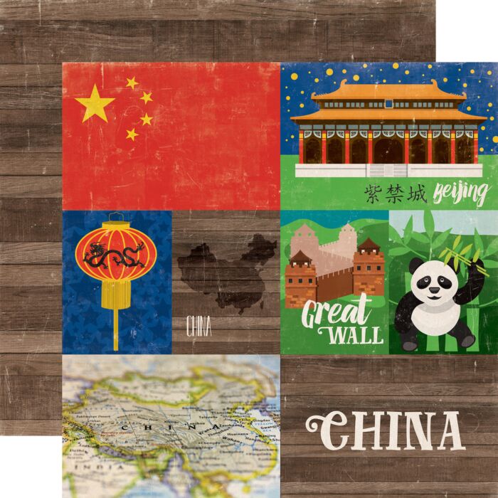 Echo Park Single Double sided Sheet - China