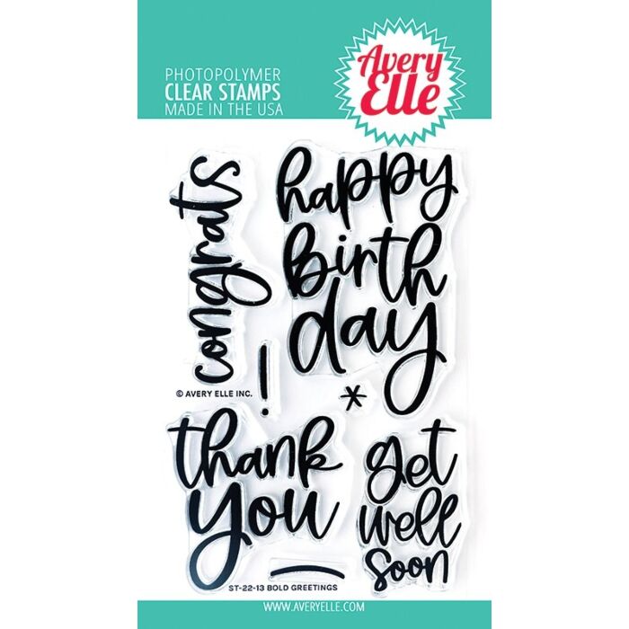 Avery Elle Clear Stamp