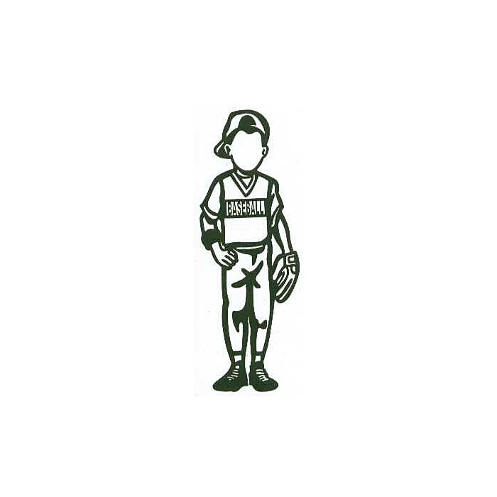 Laser Lady - Baseball Youth (Black)
