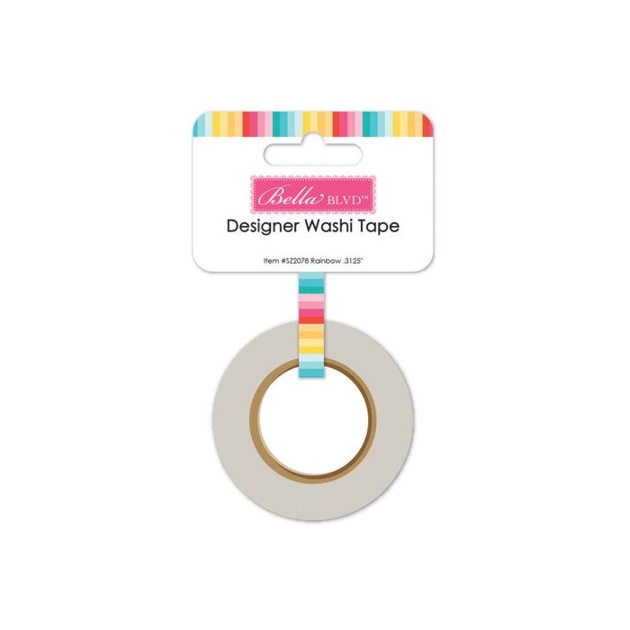 Bella Blvd - Splash Zone Collection - Washi Tape - Rainbow
