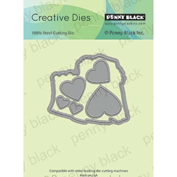 Penny Black Creative Dies - Bear-Y Much Cut Out 3"X2.6"