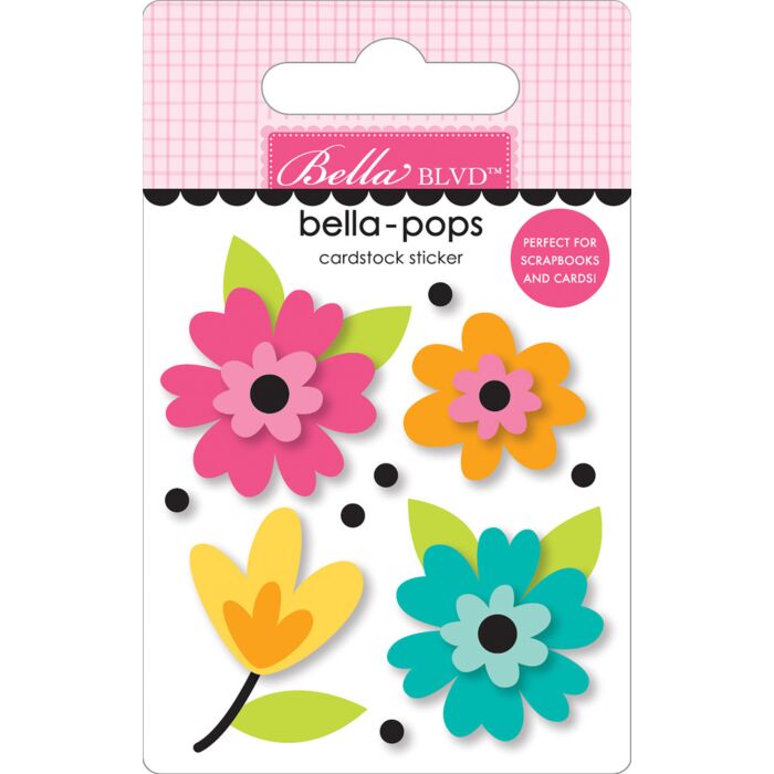 Bella BLVD Bella-pops 3D Cardstock Sticker