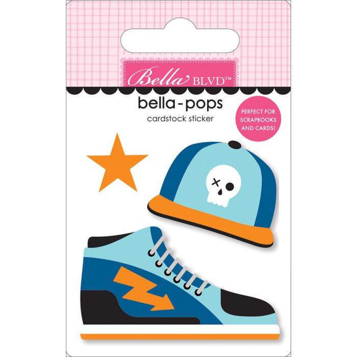 Bella BLVD Bella-pops 3D Cardstock Sticker