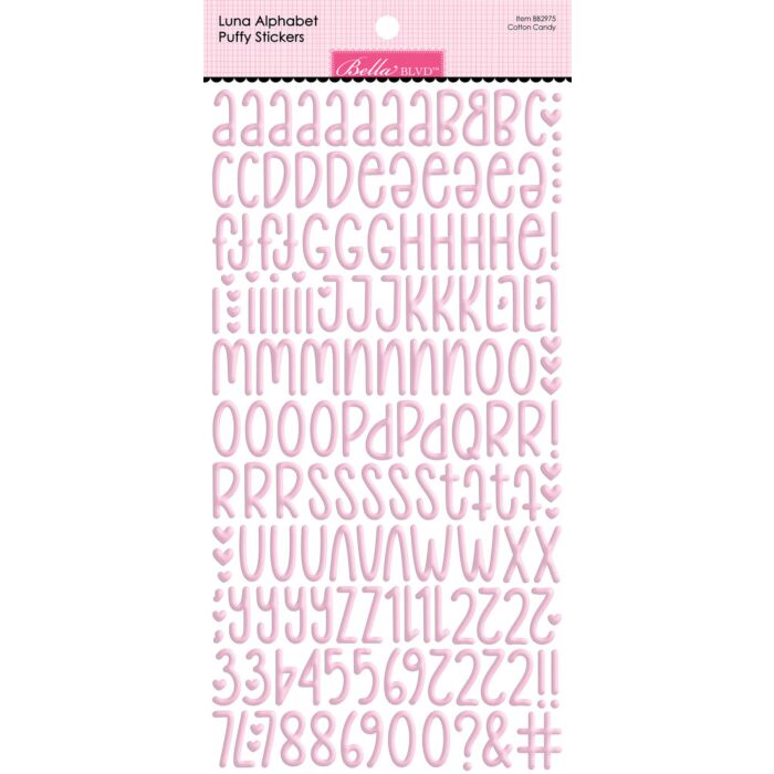 Bella BLVD Puffy Stickers