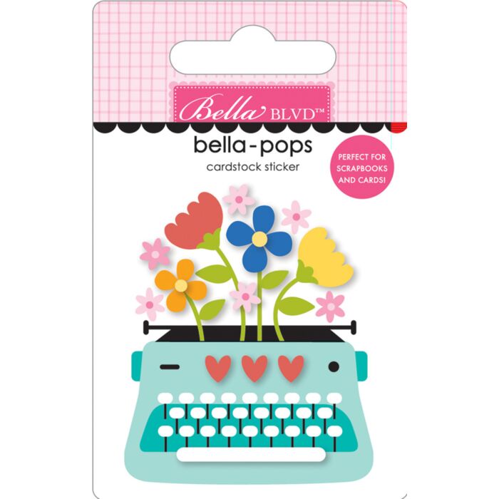 Bella BLVD Bella-pops 3D Cardstock Sticker
