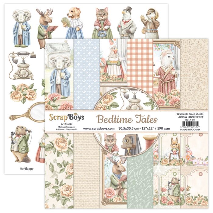 ScrapBoys 12X12 Paper Pad