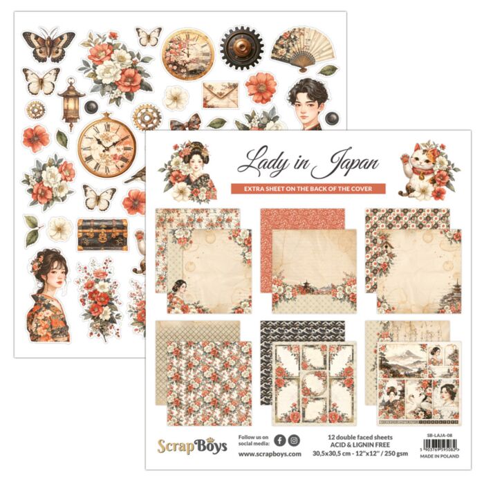 ScrapBoys 12X12 Paper Pad