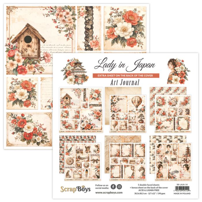 ScrapBoys 12X12 Art Journal