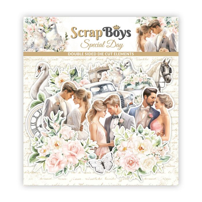 ScrapBoys Double-sided Die Cut Elements, Special Day