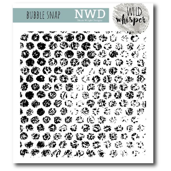 Wild Whisper - NICOLE WRIGHT BUBBLE SNAP - 6X6 STAMP SET