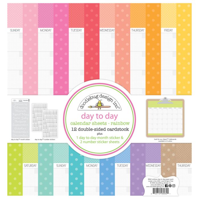 Doodlebug Day to Day Calendar Assortment Pack