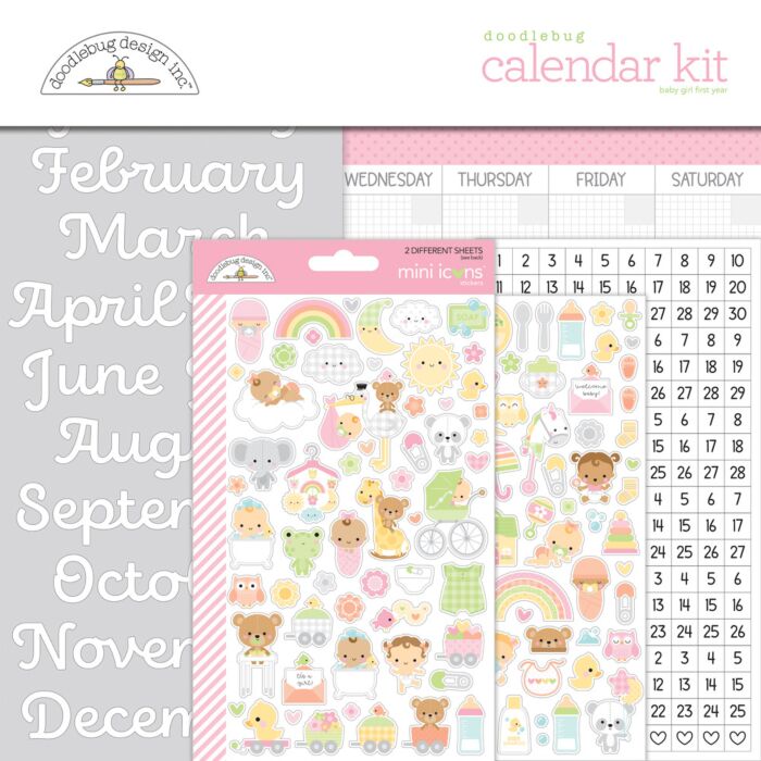 Doodlebug Calendar Kit
