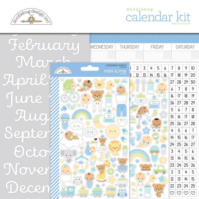 Doodlebug Calendar Kit