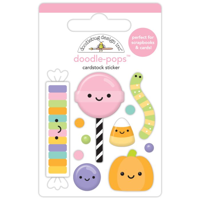 Doodlebug Design Doodle-pops 3D Cardstock Sticker