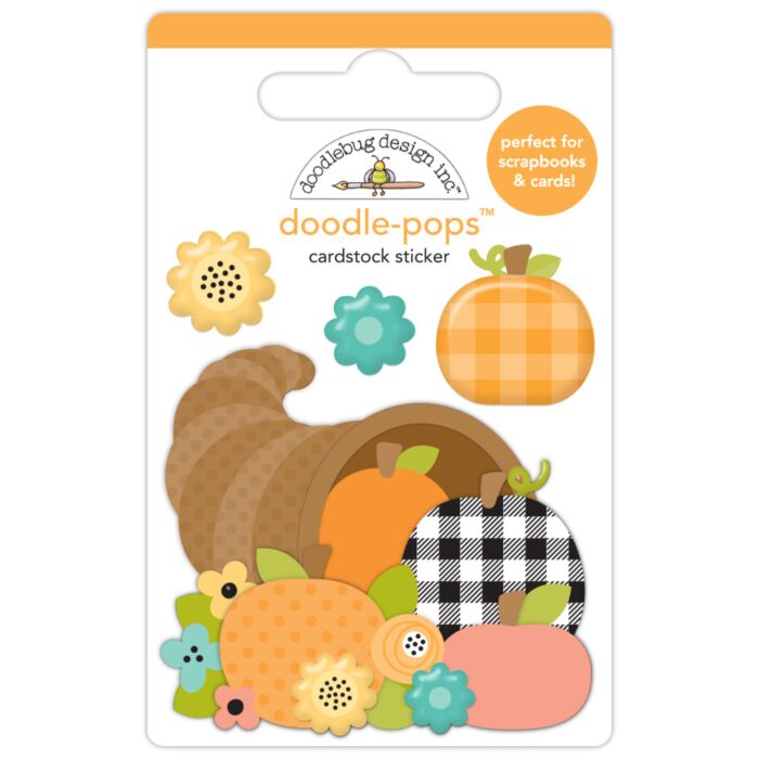 Doodlebug Design Doodle-pops 3D Cardstock Sticker