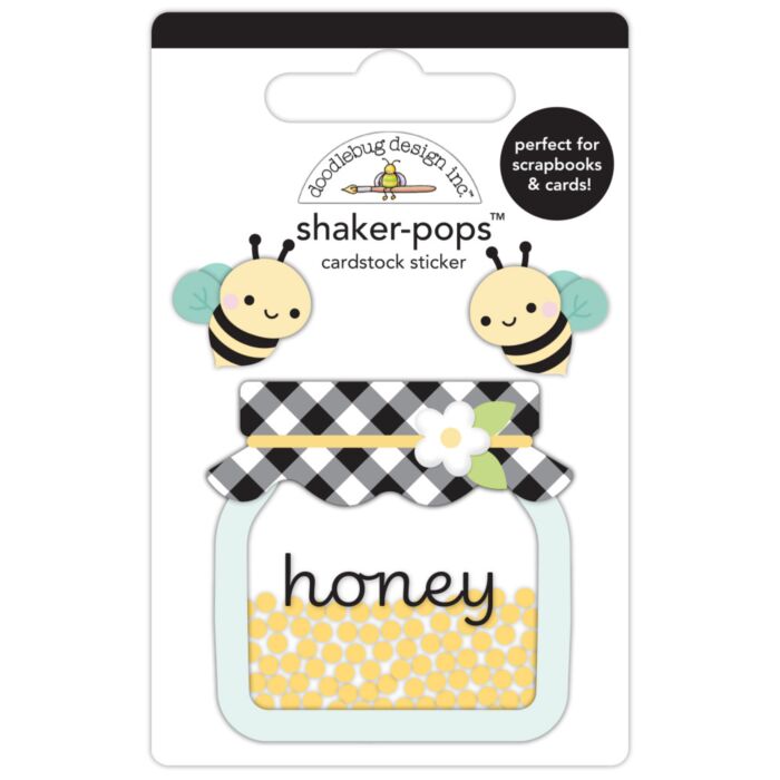 Doodlebug Design Shaker-pops Cardstock Sticker