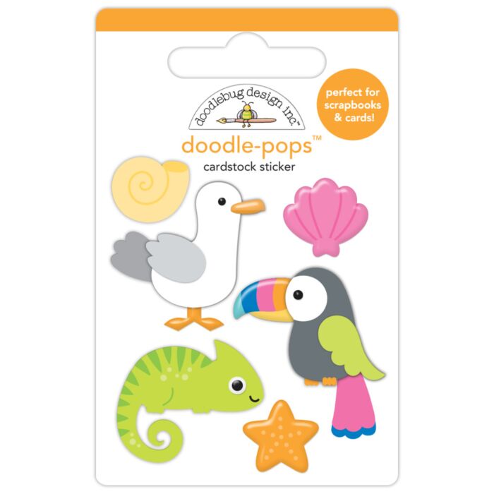 Doodlebug Design Doodle-pops 3D Cardstock Sticker