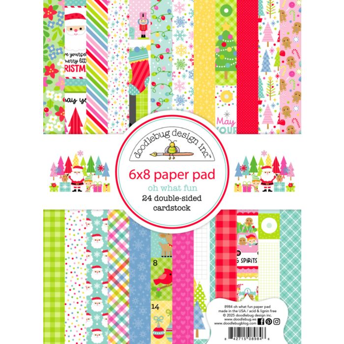Doodlebug Design 6X8 Paper Pad