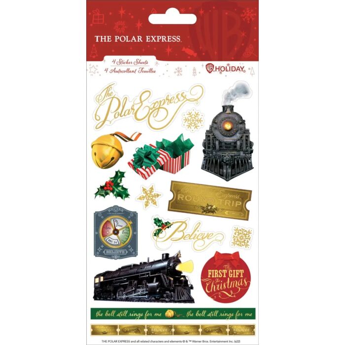 Paper House Decorative Stickers - The Polar Express Sticker Pack