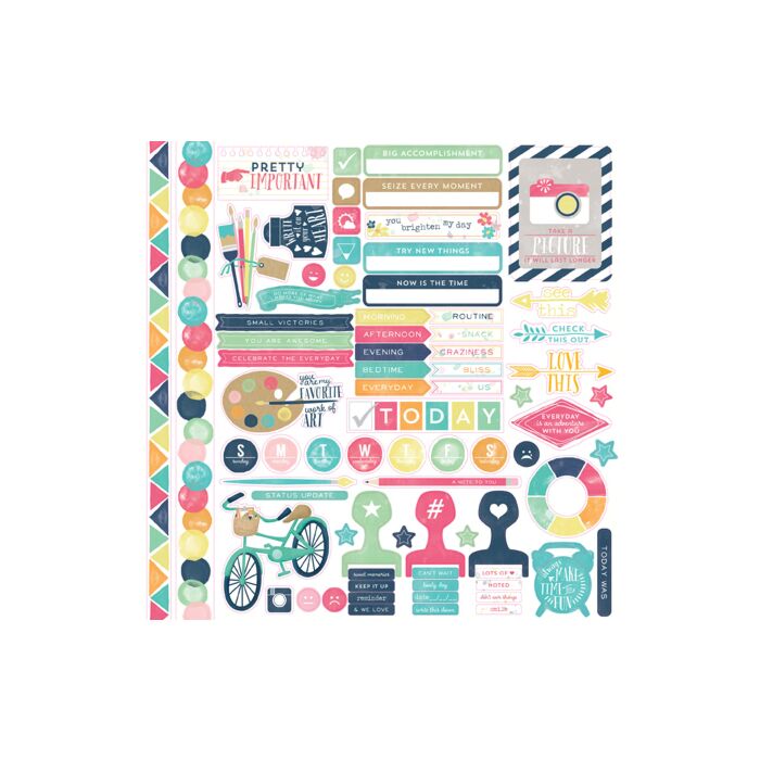Echo Park - Creative Agenda Element Sticker