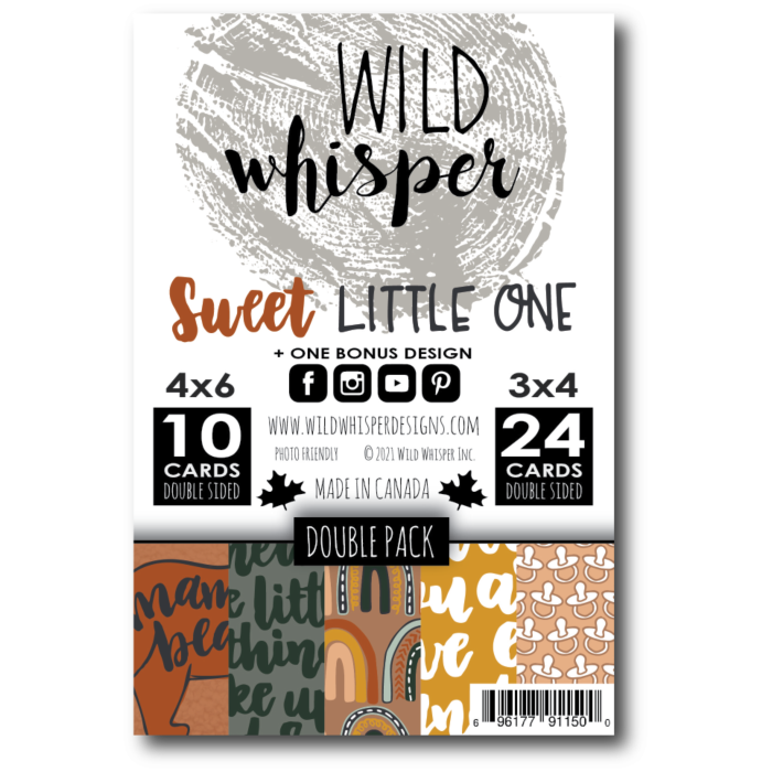 Wild Whisper - SWEET LITTLE ONE - DOUBLE CARD PACK