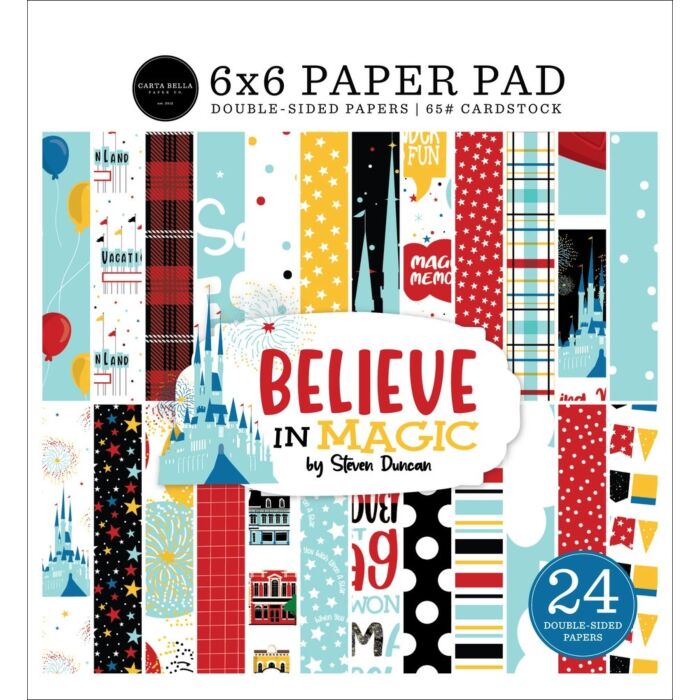 Carta Bella BELIEVE IN MAGIC 6X6 PAPER PAD