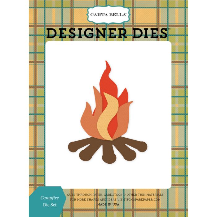 Carta Bella - Designer Dies - Campfire Die Set