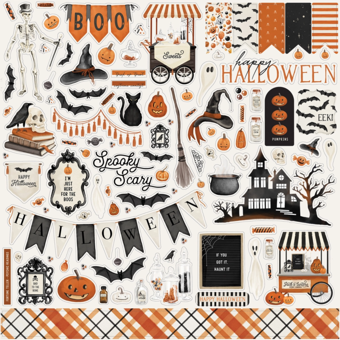 Carta Bella HALLOWEEN MARKET ELEMENT STICKER